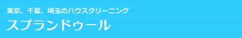 千葉県松戸市、柏市、市川市、船橋市、浦安市のハウスクリーニングはスプランドゥール